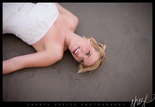 Sandy on the Beach // Photo: Cheryl Spelts