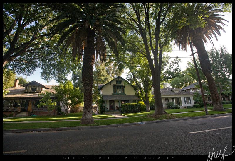 Old Houses in Riverside, California