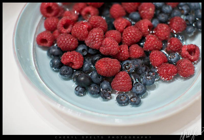 Blueberries and Raspberries // Photo: Cheryl Spelts