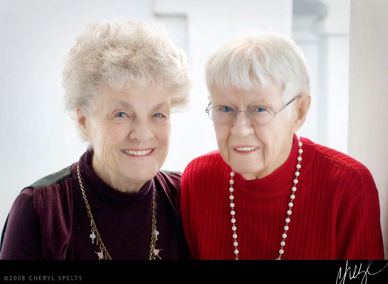 Grandma Rose and Great Grandma Rie // Photo: Cheryl Spelts