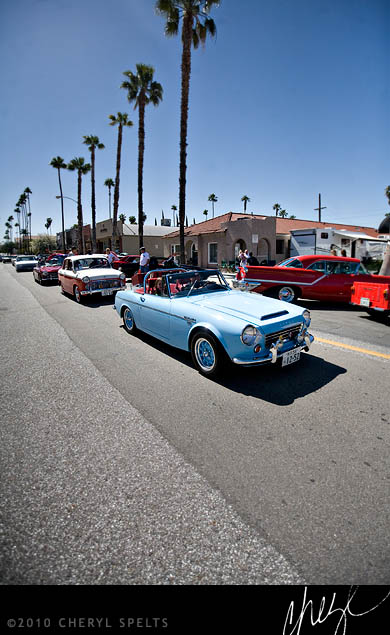 Car enthusiasts in Riverside host a big car show called “Show and Go” // Photo: Cheryl Spelts