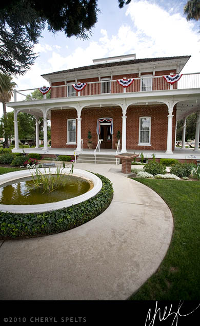 Estudillo Mansion, San Jacinto, California. // Photo: Cheryl Spelts