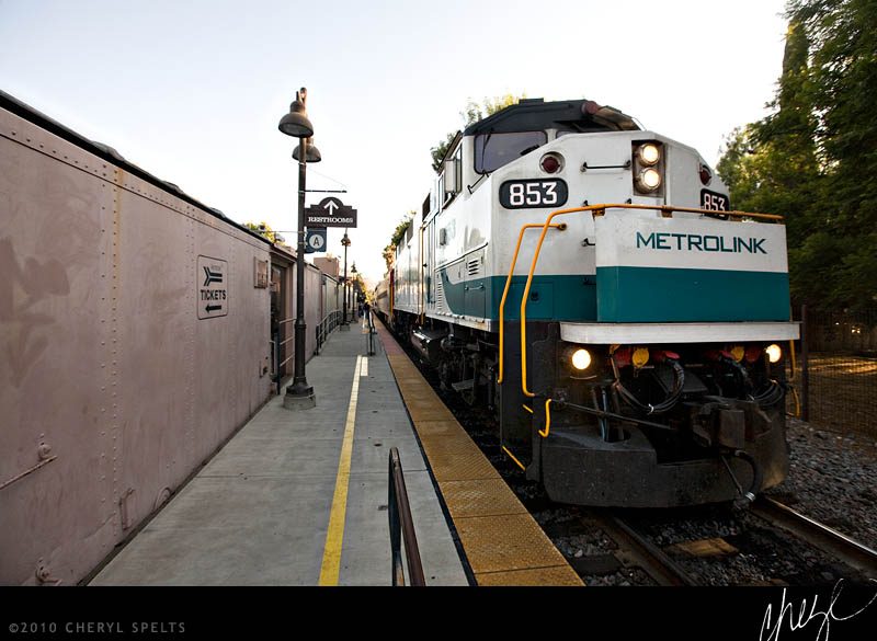 Amtrak Train // Photo: Cheryl Spelts