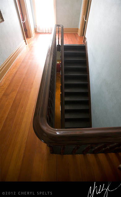 Estudillo Mansion Staircase // Photo: Cheryl Spelts